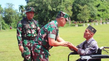 Penutupan TMMD ke-128 Kodim Abdya Berlangsung Humanis, Lansia dan Difabel Dapat Bantuan