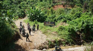 TMMD Ke-128 Abdya Tuai Apresiasi, Infrastruktur Desa Ditinjau Langsung Pejabat TNI