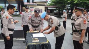Kapolres Aceh Tenggara Pimpin Sertijab Sejumlah Pejabat Utama dan Kapolsek, Perkuat Kinerja Organisasi Menuju Polri Presisi