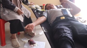 Setetes Darah, Sejuta Harapan: Polres Aceh Tenggara Gelar Donor Darah Sambut Hari Bhayangkara ke-80
