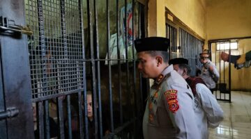 Sentuhan Rohani di Balik Jeruji, Kapolres Aceh Tenggara Hadirkan Ustaz untuk Bina Warga Tahanan